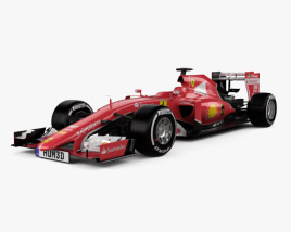 Ferrari SF15-T 2015 Modèle 3D