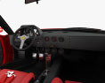 Ferrari F40 с детальным интерьером и двигателем 1987 3D модель dashboard