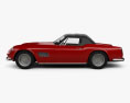 Ferrari 250 GT California SWB Spyder з детальним інтер'єром 1958 3D модель side view