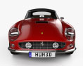 Ferrari 250 GT California SWB Spyder з детальним інтер'єром 1958 3D модель front view