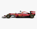 Ferrari SF16-H 2016 Modèle 3d vue de côté