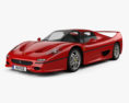 Ferrari F50 1995 3D 모델 