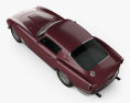 Ferrari 250 GT Berlinetta Tour de France 1956 3D-Modell Draufsicht