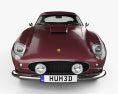 Ferrari 250 GT Berlinetta Tour de France 1956 3D-Modell Vorderansicht