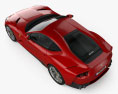 Ferrari 812 Superfast 2017 3D模型 顶视图