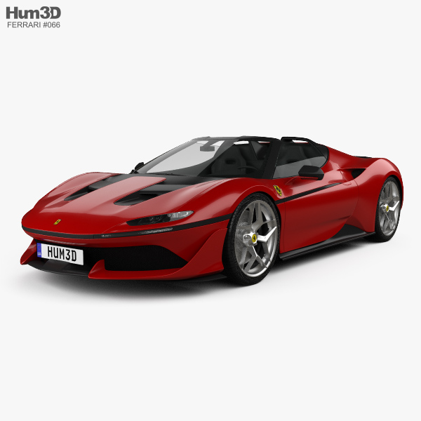 Ferrari J50 2016 3D model