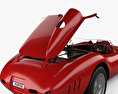 Ferrari 335 S Spider Scaglietti con interni 1957 Modello 3D