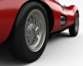 Ferrari 335 S Spider Scaglietti con interni 1957 Modello 3D