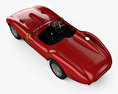 Ferrari 335 S Spider Scaglietti 인테리어 가 있는 1957 3D 모델  top view
