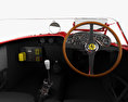 Ferrari 335 S Spider Scaglietti з детальним інтер'єром 1957 3D модель dashboard