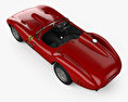 Ferrari 335 S Spider Scaglietti 1957 3D модель top view