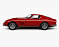 Ferrari 275 GTB4 1966 3d model side view