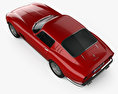 Ferrari 275 GTB4 1966 3D-Modell Draufsicht