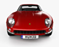 Ferrari 275 GTB4 1966 3D模型 正面图