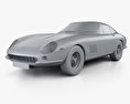 Ferrari 275 GTB4 1966 3D模型 clay render