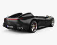 Ferrari Monza SP2 2018 3D-Modell Rückansicht