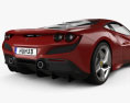 Ferrari F8 Tributo з детальним інтер'єром 2019 3D модель