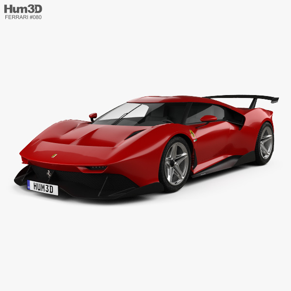 Ferrari P80 C 2019 3D model