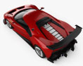 Ferrari P80 C 2019 3D模型 顶视图