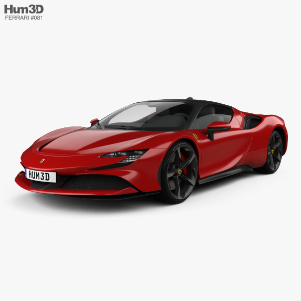 Ferrari SF90 Stradale 2020 3D model