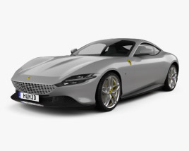 Ferrari Roma 2020 3D модель