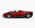 Ferrari Daytona SP3 2022 3D-Modell Seitenansicht
