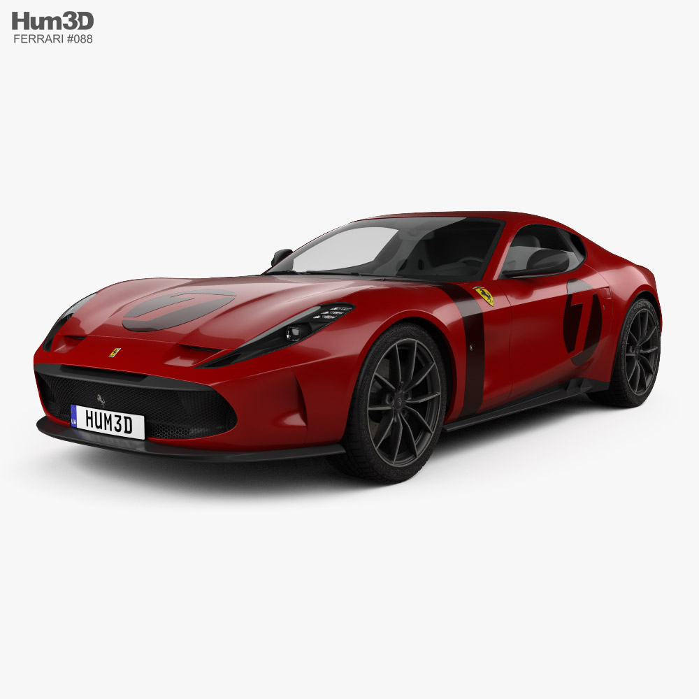 Ferrari Omologata 2020 3D model