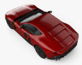 Ferrari Omologata 2020 3D-Modell Draufsicht