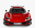 Ferrari 296 GT3 2023 3D-Modell Vorderansicht