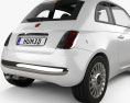 Fiat 500 2012 3d model