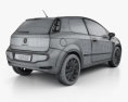Fiat Punto Evo 3-door 2012 3d model