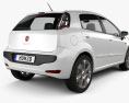 Fiat Punto Evo 5-door 2012 3d model