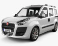 Fiat Nuovo Doblo Combi 2014 3D-Modell