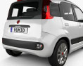 Fiat Panda 2014 3d model