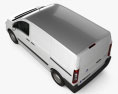 Fiat Scudo Furgon ShortWheelbase 4 porte 2011 Modello 3D vista dall'alto