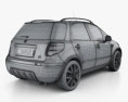 Fiat Sedici 2015 3D-Modell