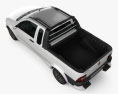 Fiat Strada Crew Cab Sporting 2014 3d model top view