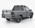 Fiat Strada Crew Cab Trekking 2014 3D模型