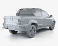 Fiat Strada Long Cab Adventure 2014 3Dモデル