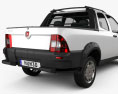 Fiat Strada Long Cab Working 2014 3D模型