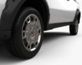 Fiat Strada Long Cab Working 2014 3D модель