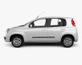Fiat Uno Attractive hatchback 5-door 2014 3d model side view