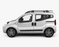 Fiat Fiorino Qubo 2014 3D 모델  side view