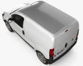Fiat Fiorino Panel Van 2014 3d model top view