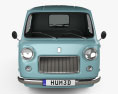 Fiat 600 T 1967 3Dモデル front view