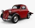 Fiat 500 Topolino 1936 3d model
