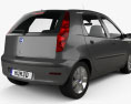 Fiat Punto 5ドア 2010 3Dモデル