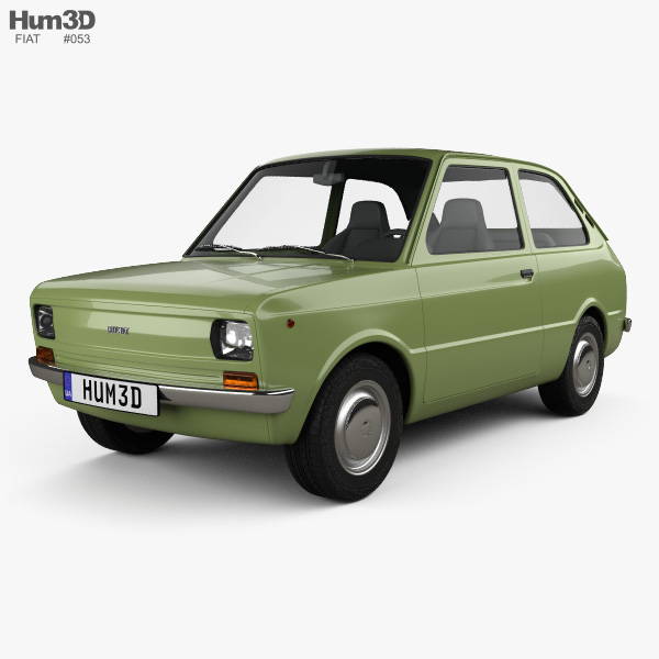 Fiat 133 1977 3D模型