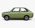 Fiat 133 1977 3d model side view