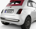 Fiat 500 C 2014 3d model